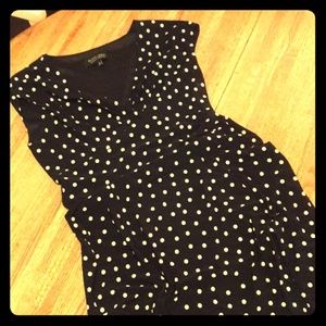 Retro polka dot dress